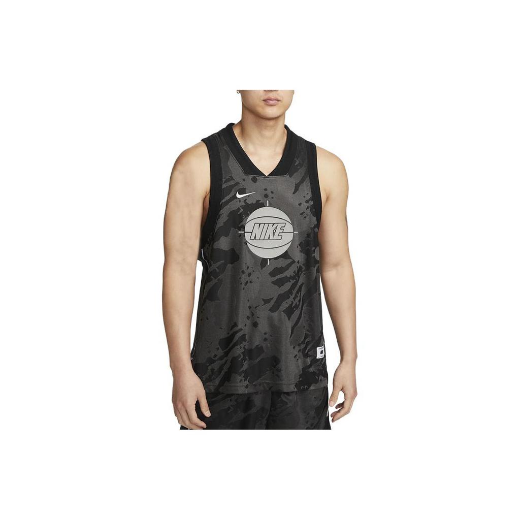 Nike Баскетбольные майки Dri Fit Мужские Черные Средние DX0258-010