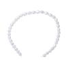 Baroque natural freshwater pearls, white, double-polished, with straight holes for stringing DIY necklace bracelet jewelry accessories