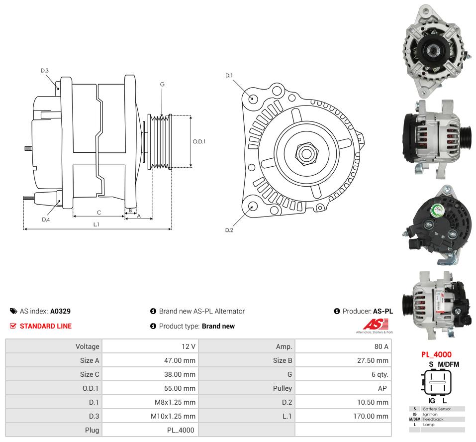 Alternator Yaris 1.3 Vvt-I