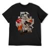 Urban Geo Tulips T-Shirt Animal Prinfor Boys Summer Tops Anime Tshirt Anime Clothes Mens T Shirts