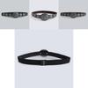 Bohemian Western Style Faux Leather Belt For Women With Metal Buckle And Retro Appeal