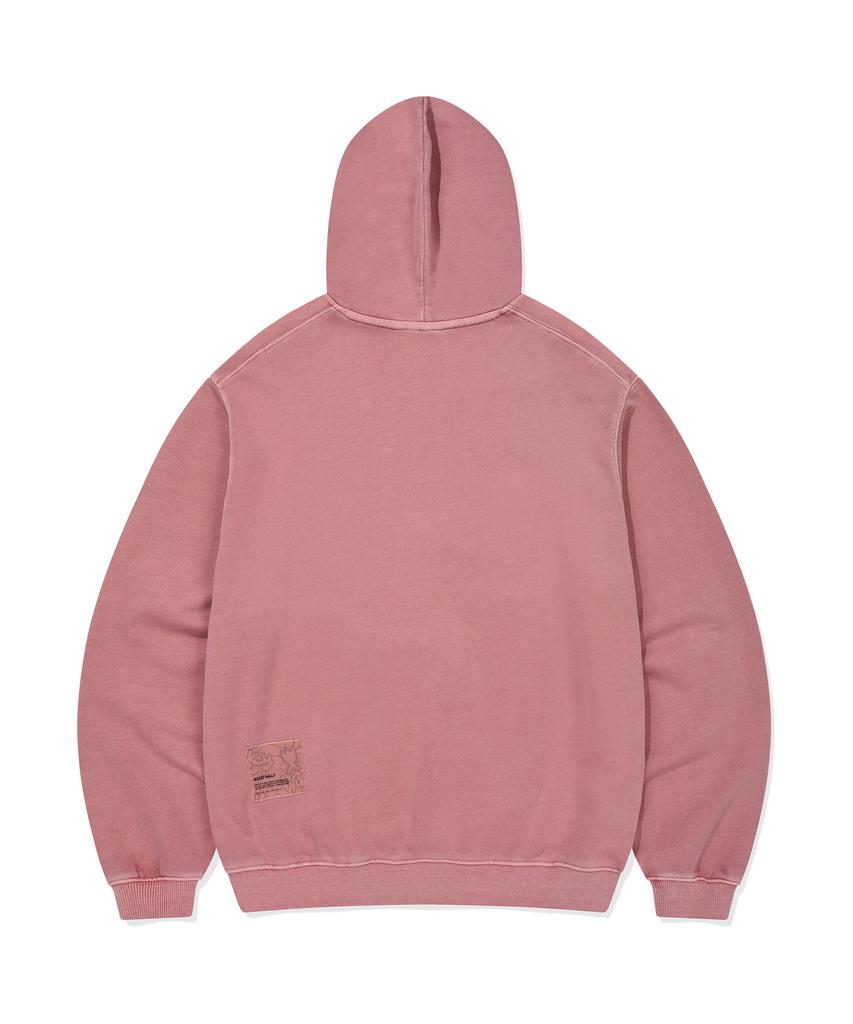 PIGMENT Худи с принтом Typo Розовый