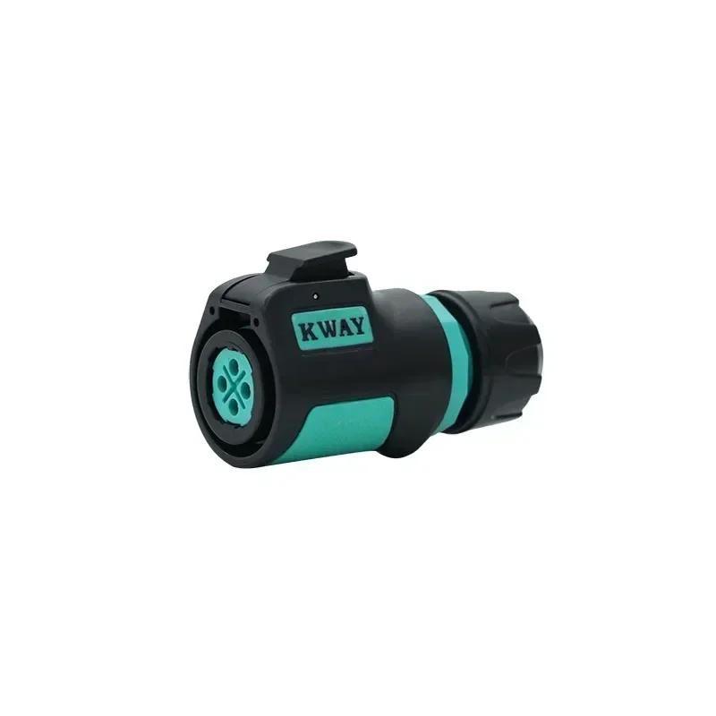KWAY K20 M20 2 3 4 5 7 9 12 Pin Waterproof IP68 Connector Electro Mechanical Screen UAV Panel Aviation Female Plug Male Socket