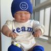 24 Inch Lifelike 3D Skin Reborn Baby Boy Doll Toy Hand Paintes Soft Silicone For Girl Realistic Cloth Body Toddler Art Bebe Gift
