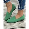 Large Size Single Shoes Women's Summer Flat One-pedal Doudou Shoes