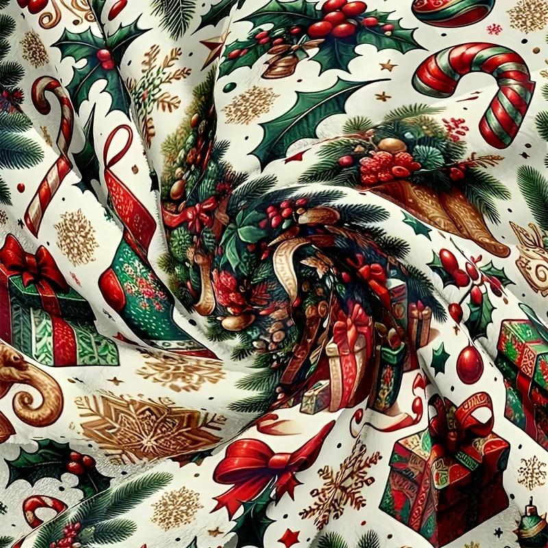 Одеяло с рисунком рождественской елки - Машинная стирка, Мягкое для дивана/кемпинга, Идеально для путешествий и домашнего декора в любое время года