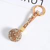 1 шт. Брелок в подарок ГОРЯЧИЙ Брелок Брелок Подвеска с бриллиантами Сумка Авто Декор Хрустальный шар Стразы