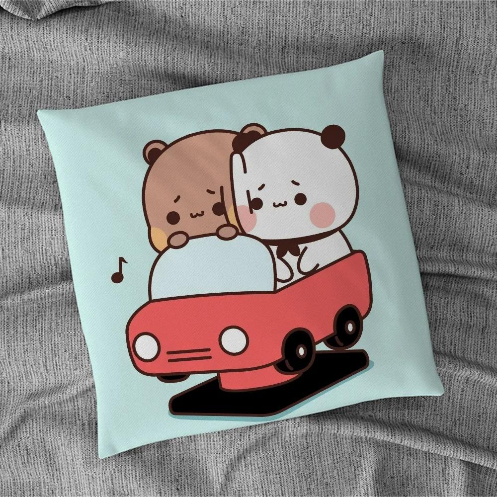 Наволочка с узором Bubu Dudu для автомобиля, украшения для офиса, гостиной, дивана, дома, наволочка