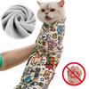 New Cat Restraint Wrap Anti-Scratch Cat Calming Wrap Folding Cosmetic Bag Magic Cloth Hundred Patch Cloth Cat Grooming Supplies