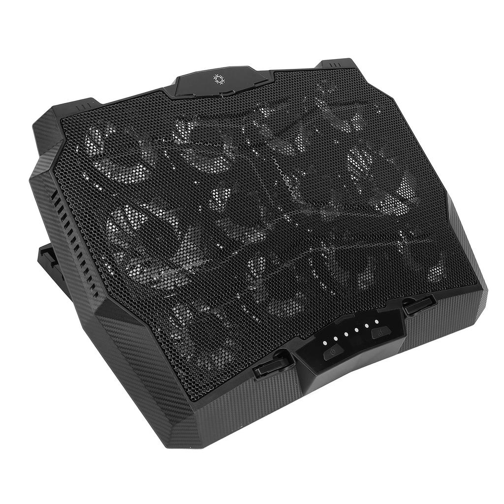 Laptop Cooler Cooling Pad 3500RPM Type C 12 Fans 5 Height Adjustable Portable Laptop Fan Cooler Stan