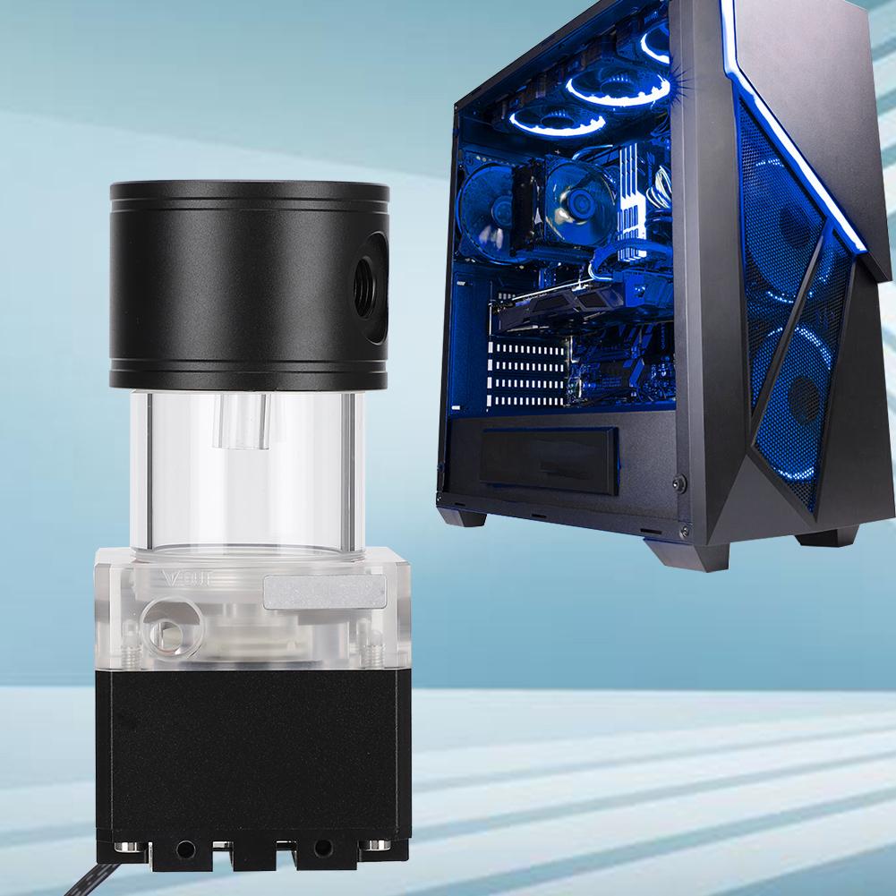 PUB FS6MA-14 Computer Integrated Water Cooling Pump Kit 800l H 4 Meter Head(Black )