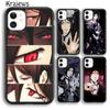 Чехол для телефона Krajews Anime Black Butler Kuroshitsuji с коллажем для iPhone 14 5 SE 6s 7 8 plus XR XS 11 12 13 pro max Samsung S21 S22