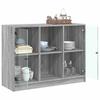 Sideboard Gray Sonoma 102 x 37 x 75.5 cm Engineered Wood