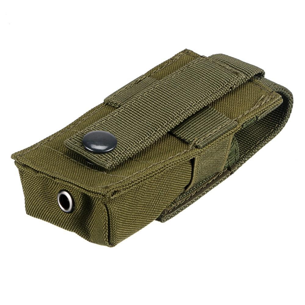 Тактический чехол для фонарика Molle M5 CQC, чехол для одного пистолета, чехол для магазина, держатель для фонаря, чехол для уличного охотничьего ножа, легкая кобура, сумка 4,9