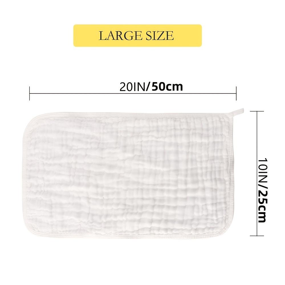 Большие муслиновые салфетки для срыгивания, мочалки для рук для младенцев, очень впитывающие и мягкие, для мальчиков и девочек, салфетки для срыгивания молока для новорожденных