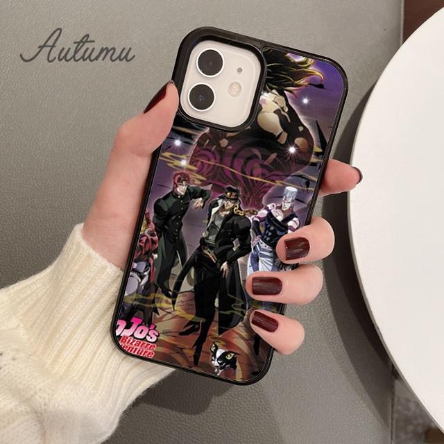 Чехол для телефона «Невероятные приключения Джоджо» для iPhone 11 12 13 14 Pro Max mini X XR XS SE 2020 6S 7 8 Plus Samsung S21 S22