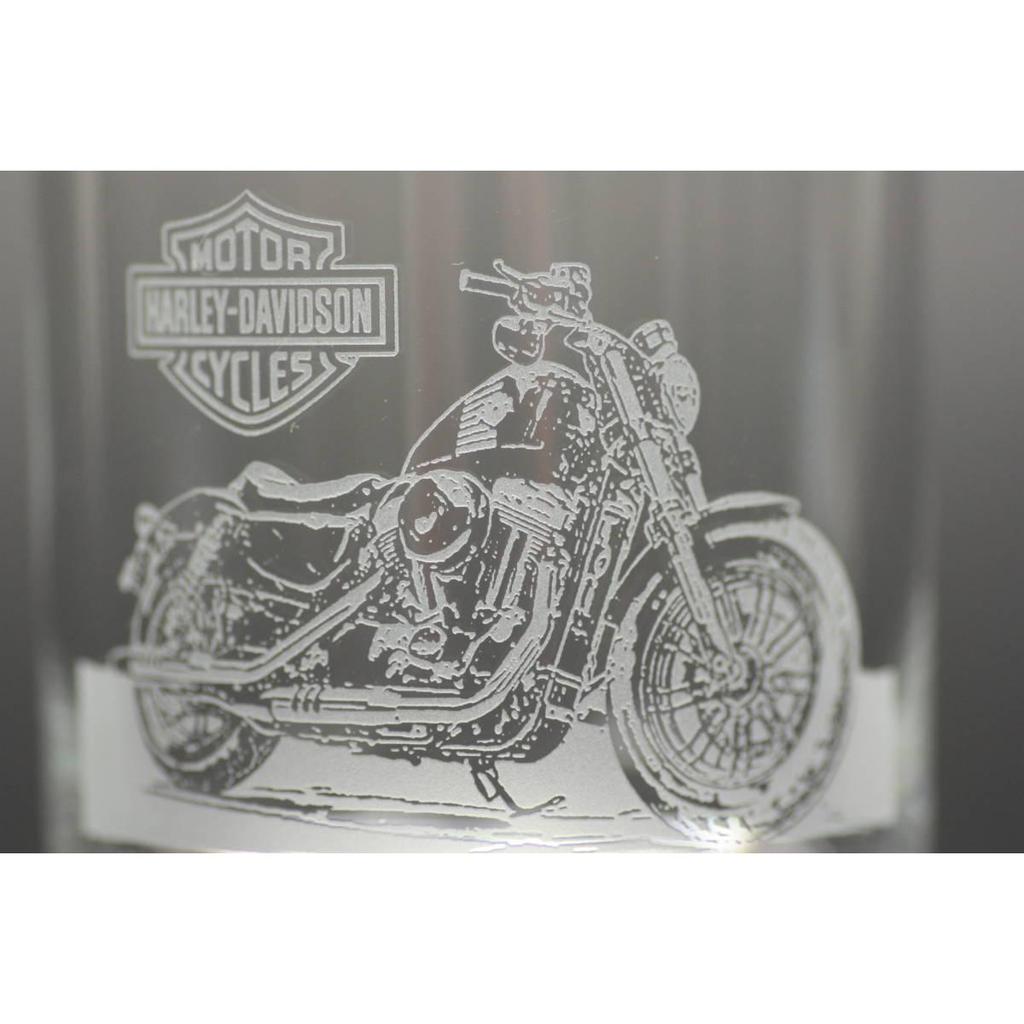 Б/у Стакан для виски Harley-Davidson XL1200X Forty-Eight с оригинальным посланием на дне и гравировкой имени, Бесплатная доставка, Новый, В коробке, Памятный подарок,