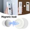 Wall-mounted Remote Control Magnet Holder Strong Magnetic Hooks Keys Fridge Sticker Anti-Lost Storage Hooks Home Organizer Hook