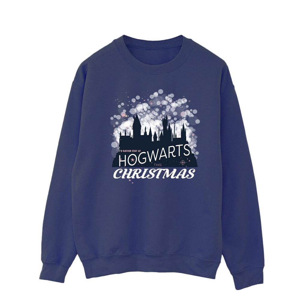Harry Potter Mens Hogwarts Christmas Sweatshirt