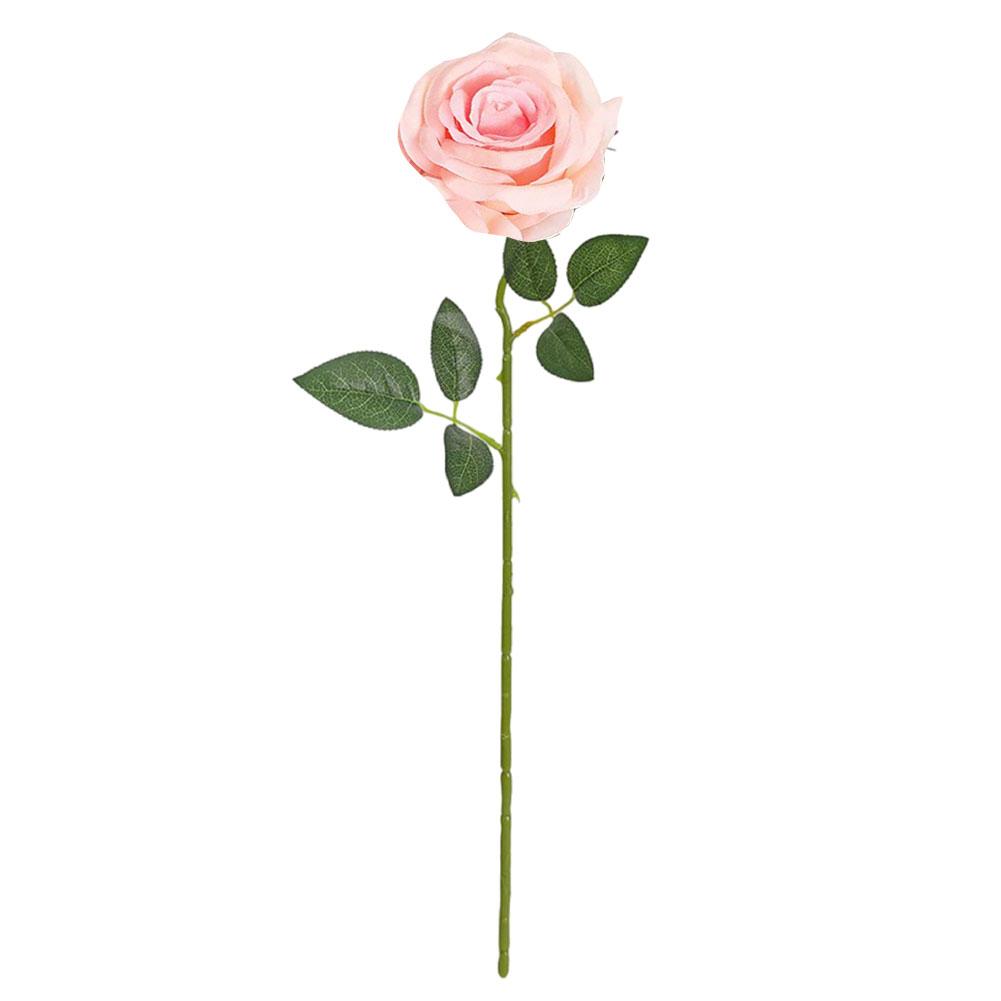 1 PC Artificial Flowers with Faux Stems Realistic Roses Bouquet Floral Wedding Bouquet for Wedding Centerpiece Home Party Decor