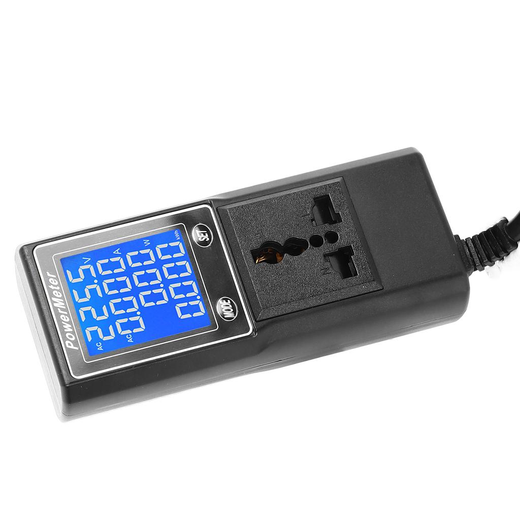 Монитор потребления электроэнергии Включаемый измеритель мощности Электрическое потребление мощности Ватт Вольт Ампер Метр