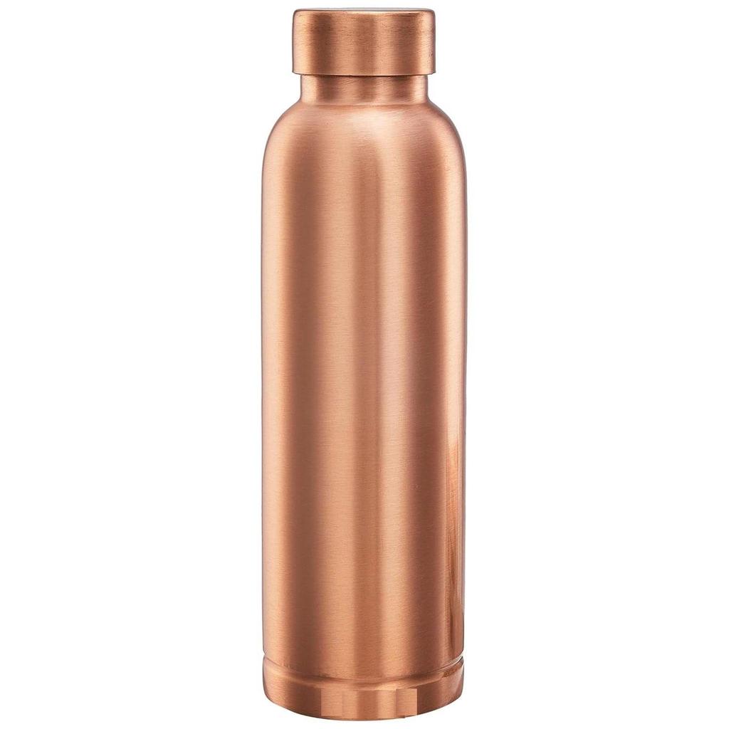 Copper Leak-Proof Mat Finish Bottles | 950 Ml | Pure Copper | Elegant Matte Texture | Daily Wellness Bottle