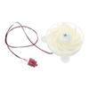 For ZWF-30-3 Refrigerator Fan Motor Refrigeration Cooling Fan Refrigerator Fan Motor ZWF-30-3 DC12V 2.5W for Fridge