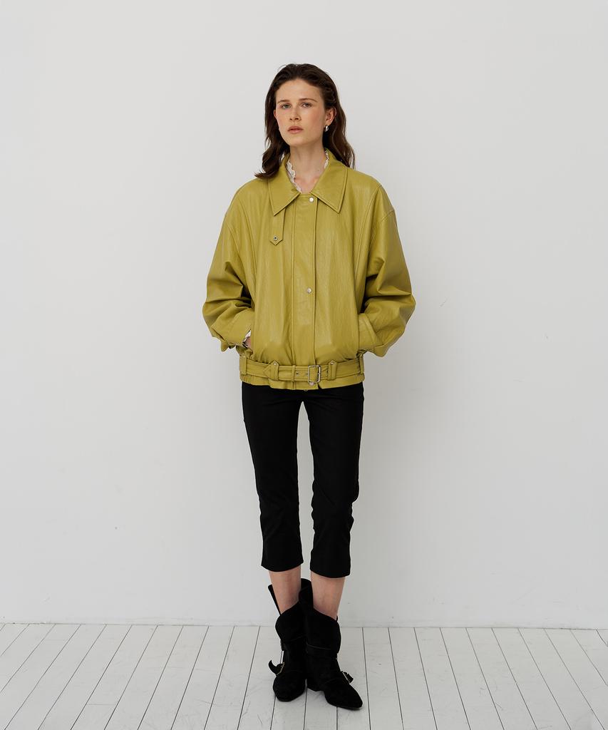SELEVER Rove Belt Leather Jacket_3 Color