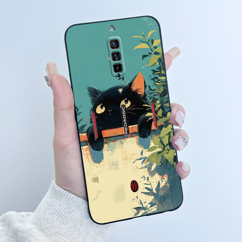 Милый Чехол Для ZTE Nubia RedMagic 6 Pro 5G Fundas Capa Для ZTE Nubia RedMagic 6S Pro Чехол Защитная Крышка Мягкий Силиконовый Корпус