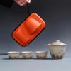Shang Qi Portable Ceramic Travel Tea Set