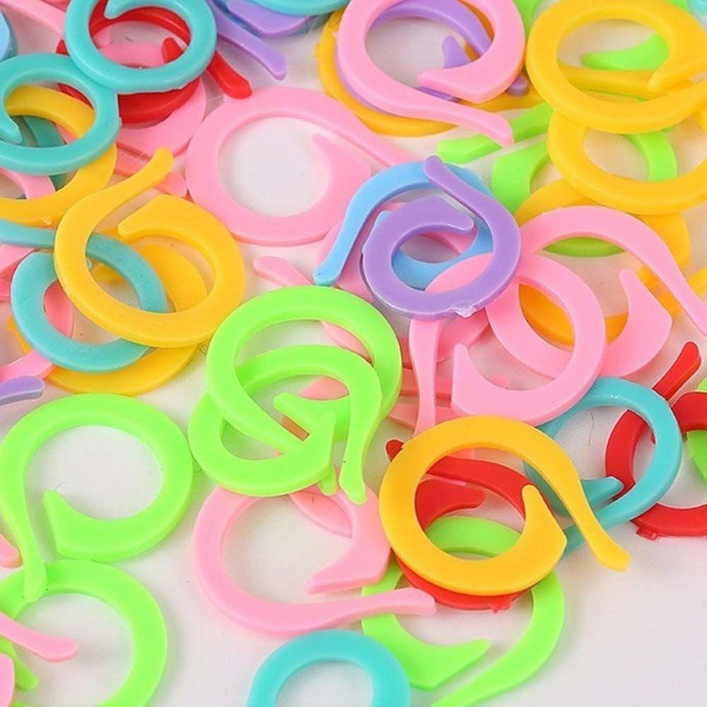 Mini 50PCS Crochet Clips Knitting Craftwork Knitting Clip Sewing Tools Markers Locking Stitch