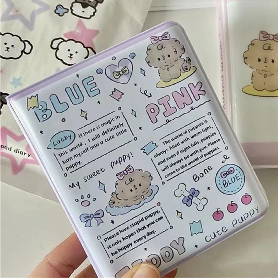 Альбом для фотокарточек, Мини-фотоальбом K-pop, 3-дюймовый K-pop биндер для фотокарточек, Мини-книга-держатель для фотокарточек для коллекционирования