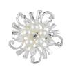 Metal Flower Brooch for Women Versatile Pearl Brooch Jewelry Brooches  Party Clothing Accessories