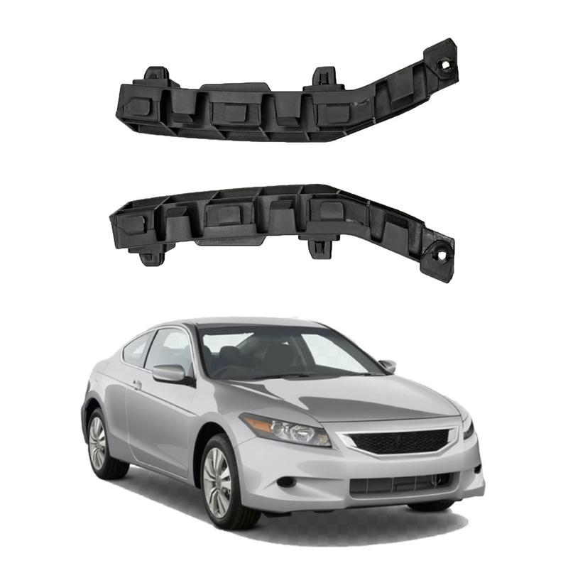 For Honda ACCORD 2008 2009 2010 2011 2012 1 Pair Front L & R Bumper Cover Bar Support Bracket Holder Guide 71193-TA0-A00