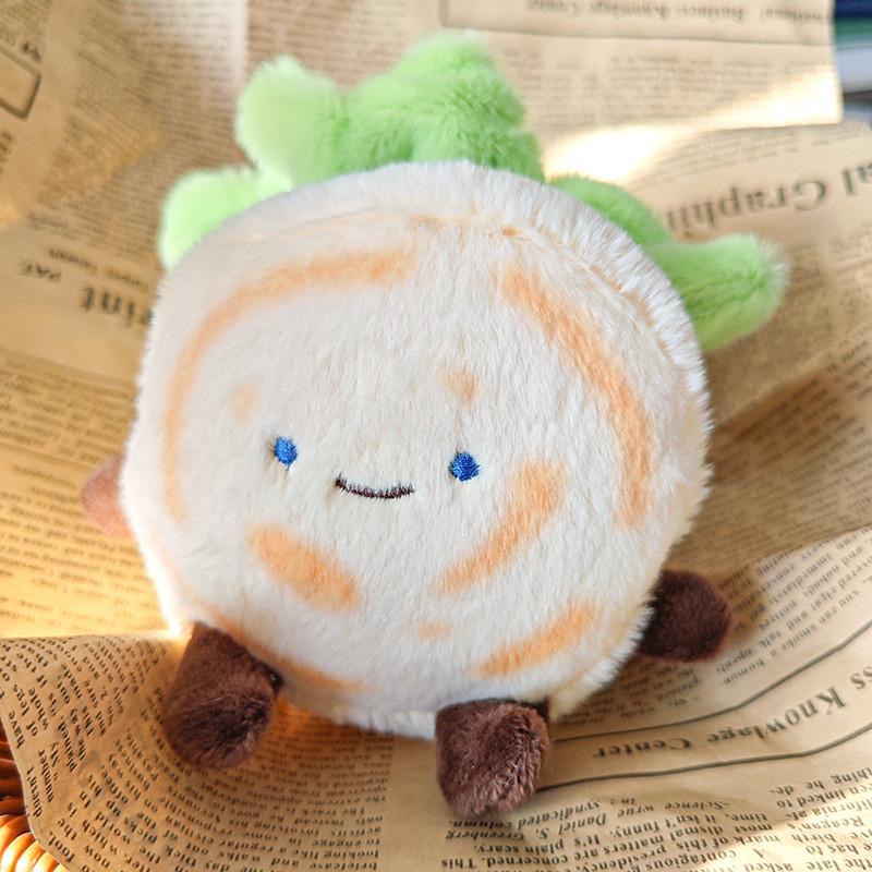 Очаровательный плюшевый брелок в виде сэндвича с мясом для модных подарков и милых аксессуаров