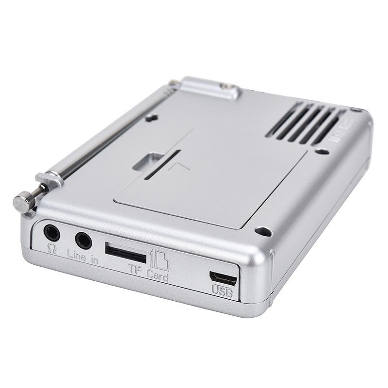 Многофункциональное настольное радио с погодными диапазонами и записью с карты