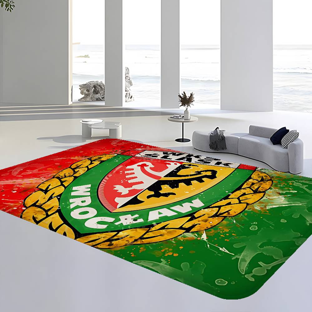 Slask-wroclaw Floor Mat Cheaper Anti-slip Modern Living Room Balcony Printed Bedside Mats