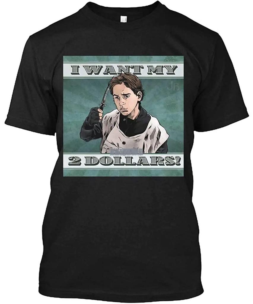 I Want My Two Dollars Better Off Dead Eighties 80S Movies John Cusack T Shirt Gift Tee Best WoUnisex 90S Tees Retro Cotton