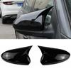 2PCS Car Rearview Mirror Cover for Chevrolet Cruze 2009-2014 Side Wing Rear View Mirror Covers Trim with OX Horn Car Styling