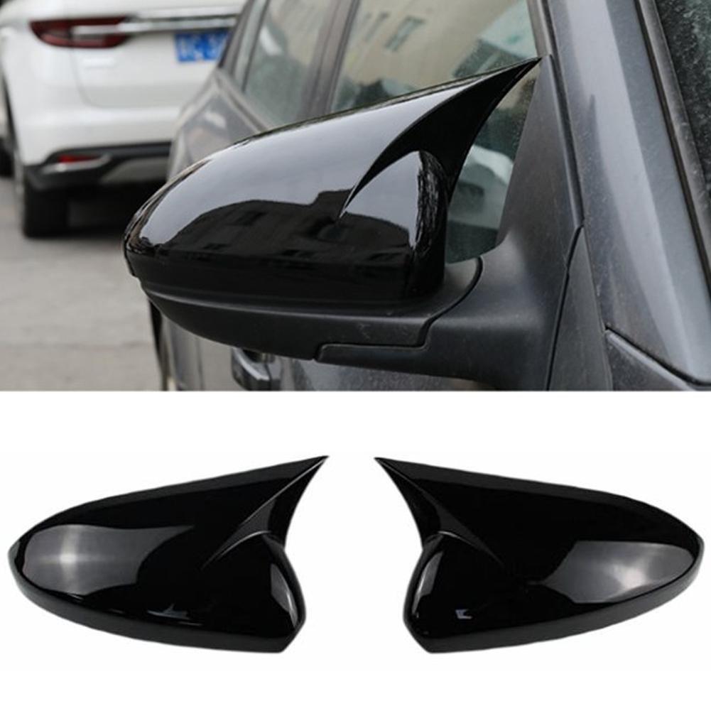 2PCS Car Rearview Mirror Cover for Chevrolet Cruze 2009-2014 Side Wing Rear View Mirror Covers Trim with OX Horn Car Styling