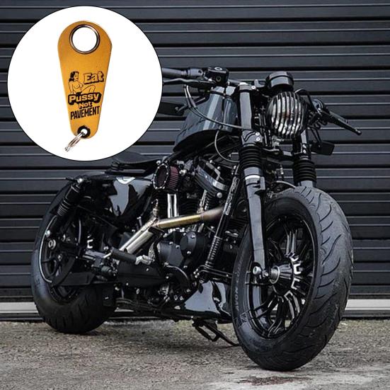 Подвесной кулон в виде черепа мотоцикла из латуни, устойчивый к ржавчине, высокая прочность, колокольчики на удачу