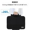 Elecom Чехол для ноутбука, совместимый с MacBook Pro, с внутренним отделением, 15,6 дюйма, 16 дюймов, карман, черный, BM-F06XBK