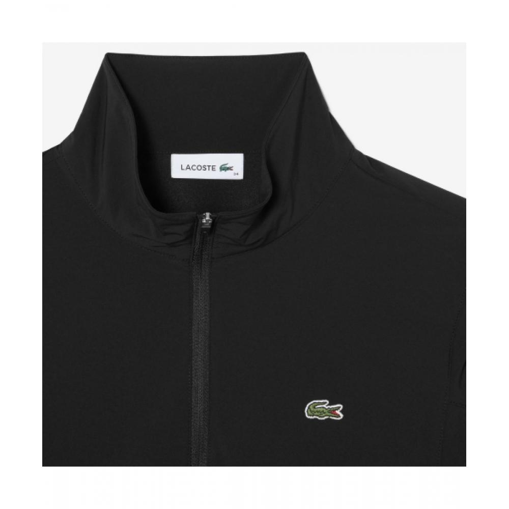 Lacoste Женский S Тканый Анорак [черный]