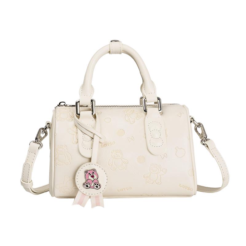 New Disney Synthetic Leather Boston Bag, Shoulder Bag, Handbag Women's Pink BMK-72613
