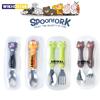 Cartoon Animal Kids Spoon and Fork Set Dessert Spoon for Children Fork Baby Tableware Gadgets