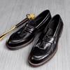 Кожаные высококачественные мужские кожаные туфли Goodyear из натуральной кожи, деловые повседневные кожаные туфли с дышащей дезодорирующей подошвой, высококачественные туфли