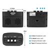 AROMA AG-05 Bluetooth-усилитель для электрогитары, 5-ваттный стереовыход, усиление тона с искажениями