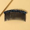 20 Teeth Full Rhinestone Broken Hairpin Hair Comb Hairpins Women Shiny Elegant Combs Hair Clips Fashion Hair Styling Accessories