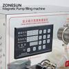 ZONESUN YG2 Magnetic Pump Electric 2 Heads Soft Drink Essential Oil Ethanol Disinfection Alcohol Bottle Liquid Filling Machine