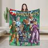 Плед Thundercats Героическое Приключение Плед Фланелевый для Пикника для Декора Дома Супер Мягкий Качество Custom DIY Покрывало Подарок